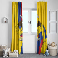 Personalised Colombia Independence Day Window Curtain 1810 Libertad y Orden