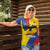 Personalised Colombia Independence Day Women Polo Shirt 1810 Libertad y Orden