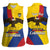 Personalised Colombia Independence Day Women Sleeveless Polo Shirt 1810 Libertad y Orden