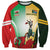 Custom South Africa And Wales Rugby Sweatshirt Springboks Welsh Mascots Dynamic Version - Wonder Print Shop