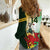 Custom South Africa And Wales Rugby Women Casual Shirt Springboks Welsh Mascots Dynamic Version - Wonder Print Shop