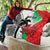 Custom Fiji And Wales Rugby Quilt Fijian Tapa Welsh Mascots Dynamic Version - Wonder Print Shop