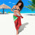 Custom Fiji And Wales Rugby Sarong Fijian Tapa Welsh Mascots Dynamic Version - Wonder Print Shop