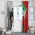 Custom Fiji And Wales Rugby Window Curtain Fijian Tapa Welsh Mascots Dynamic Version - Wonder Print Shop