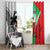 Custom Fiji And Wales Rugby Window Curtain Fijian Tapa Welsh Mascots Dynamic Version - Wonder Print Shop