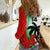 Custom Fiji And Wales Rugby Women Casual Shirt Fijian Tapa Welsh Mascots Dynamic Version - Wonder Print Shop