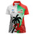 Custom Fiji And Wales Rugby Women Polo Shirt Fijian Tapa Welsh Mascots Dynamic Version - Wonder Print Shop