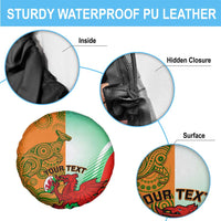 Custom Australia And Wales Rugby Spare Tire Cover Wallabies Welsh Mascots Dynamic Version - Wonder Print Shop