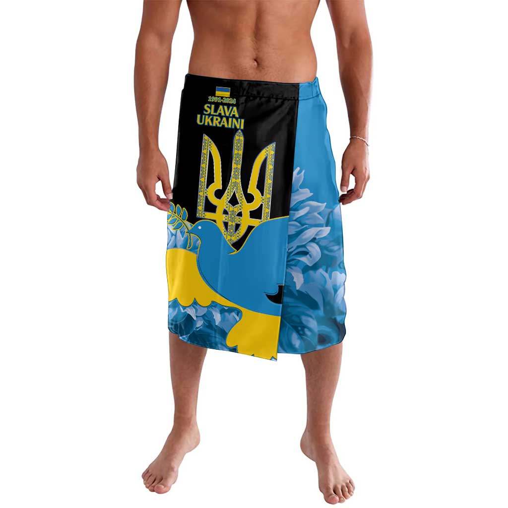 Ukraine Independence Day Lavalava Slava Ukraini Ukrainian Trident With Sunflowers - Wonder Print Shop