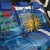 Uruguay Independence Day Back Car Seat Cover 25 De Agosto Coat Of Arms With Ceibo - Wonder Print Shop
