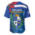 Uruguay Independence Day Baseball Jersey 25 De Agosto Coat Of Arms With Ceibo - Wonder Print Shop