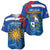 Uruguay Independence Day Baseball Jersey 25 De Agosto Coat Of Arms With Ceibo - Wonder Print Shop