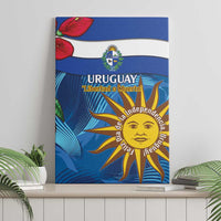 Uruguay Independence Day Canvas Wall Art 25 De Agosto Coat Of Arms With Ceibo - Wonder Print Shop