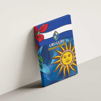 Uruguay Independence Day Canvas Wall Art 25 De Agosto Coat Of Arms With Ceibo - Wonder Print Shop