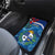 Uruguay Independence Day Car Mats 25 De Agosto Coat Of Arms With Ceibo - Wonder Print Shop