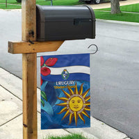 Uruguay Independence Day Garden Flag 25 De Agosto Coat Of Arms With Ceibo - Wonder Print Shop