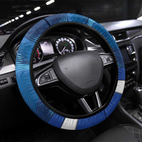 Uruguay Independence Day Steering Wheel Cover 25 De Agosto Coat Of Arms With Ceibo - Wonder Print Shop