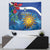 Uruguay Independence Day Tapestry 25 De Agosto Coat Of Arms With Ceibo - Wonder Print Shop