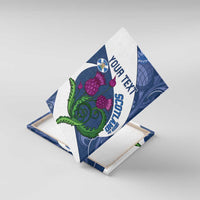Custom Scotland Rugby Canvas Wall Art 2024 Go Champions Scottish Thistles - Wonder Print Shop
