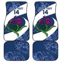 Custom Scotland Rugby Car Mats 2024 Go Champions Scottish Thistles - Wonder Print Shop