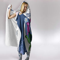 Custom Scotland Rugby Hooded Blanket 2024 Go Champions Scottish Thistles