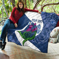 Custom Scotland Rugby Quilt 2024 Go Champions Scottish Thistles - Wonder Print Shop