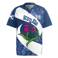 Custom Scotland Rugby Rugby Jersey 2024 Go Champions Scottish Thistles - Wonder Print Shop