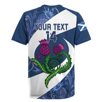 Custom Scotland Rugby Rugby Jersey 2024 Go Champions Scottish Thistles - Wonder Print Shop