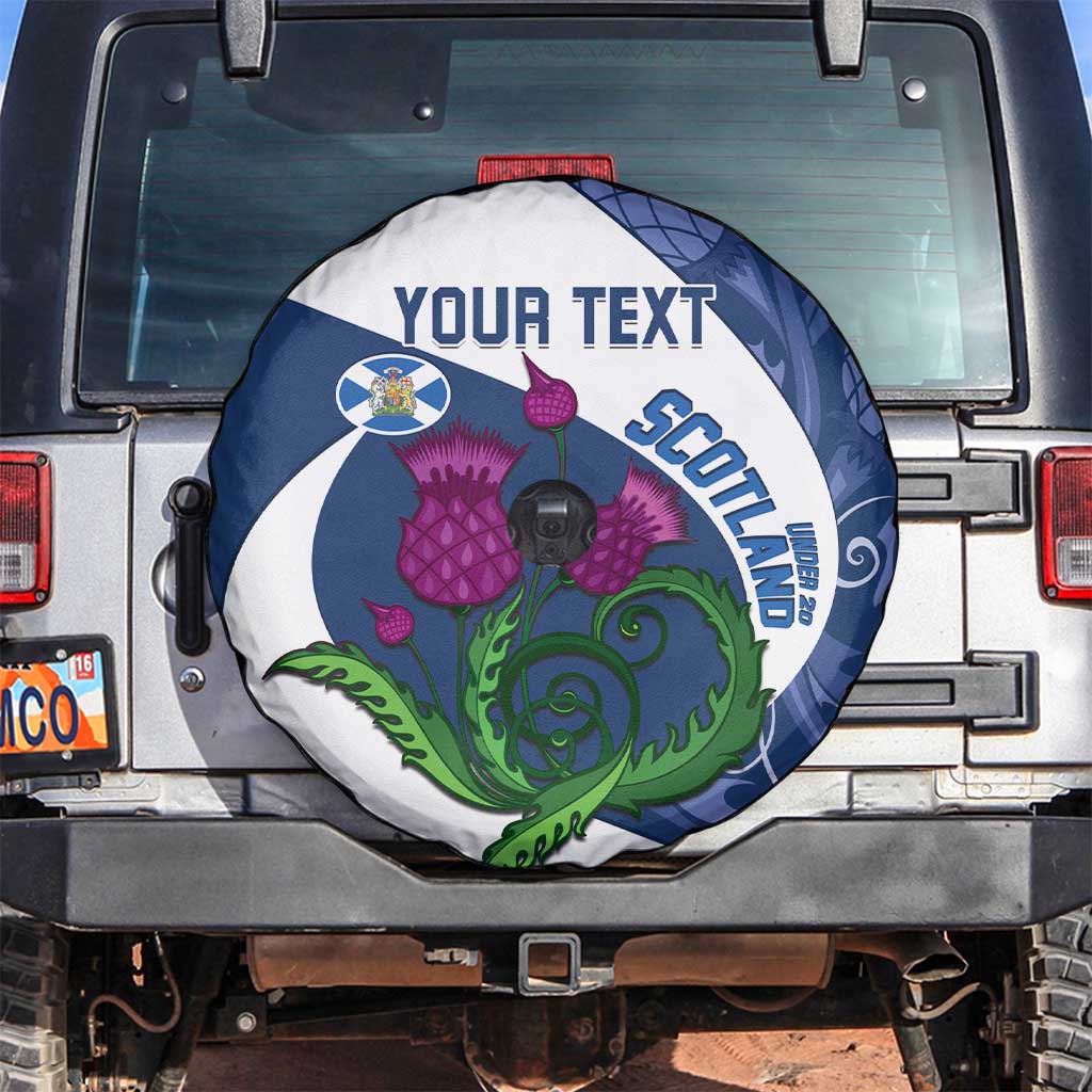Custom Scotland Rugby Spare Tire Cover 2024 Go Champions Scottish Thistles - Wonder Print Shop