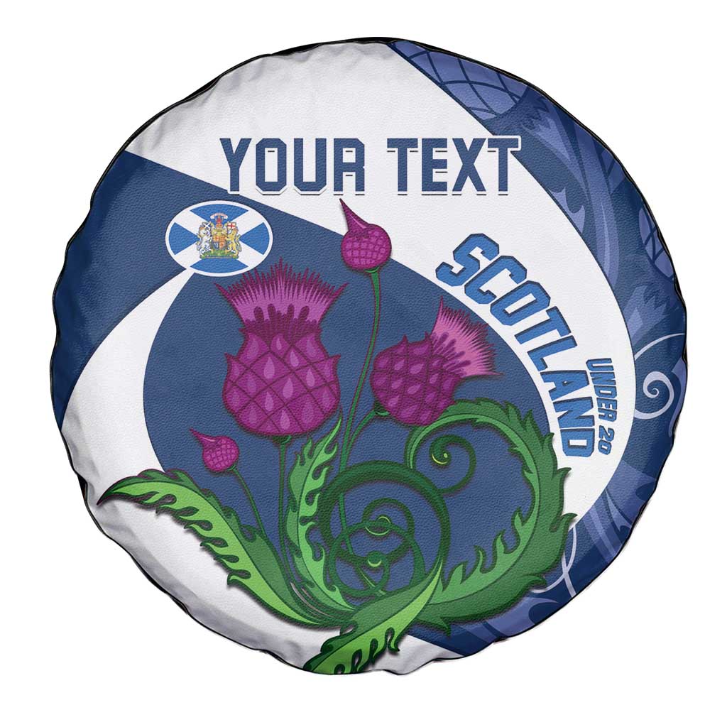 Custom Scotland Rugby Spare Tire Cover 2024 Go Champions Scottish Thistles - Wonder Print Shop