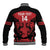 Custom Kenya Rugby Baseball Jacket 2024 Go Champions Simbas - Red - Wonder Print Shop