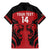 Custom Kenya Rugby Family Matching Mermaid Dress and Hawaiian Shirt 2024 Go Champions Simbas - Red - Wonder Print Shop