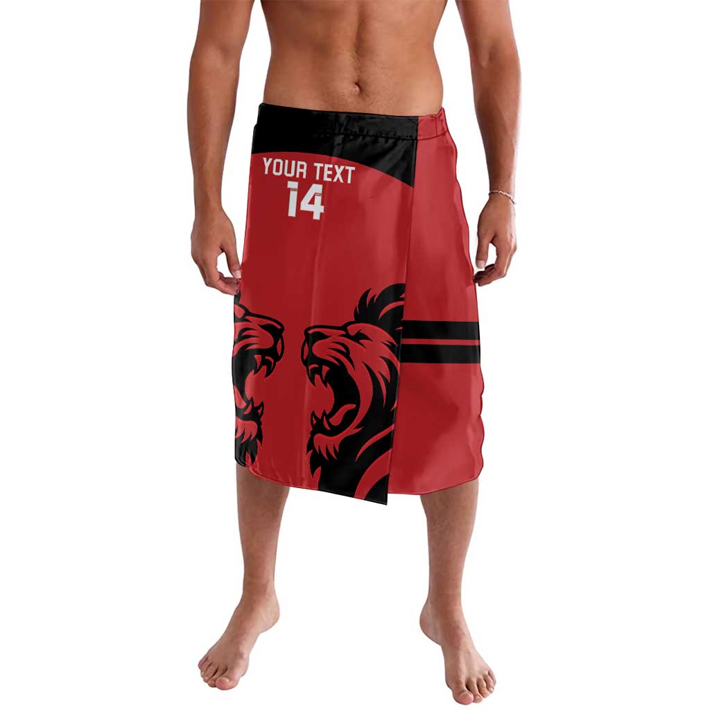 Custom Kenya Rugby Lavalava 2024 Go Champions Simbas - Red - Wonder Print Shop