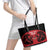 Custom Kenya Rugby Leather Tote Bag 2024 Go Champions Simbas - Red - Wonder Print Shop