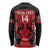 Custom Kenya Rugby Long Sleeve Shirt 2024 Go Champions Simbas - Red - Wonder Print Shop