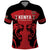Custom Kenya Rugby Polo Shirt 2024 Go Champions Simbas - Red - Wonder Print Shop