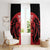 Custom Kenya Rugby Window Curtain 2024 Go Champions Simbas - Red - Wonder Print Shop