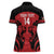 Custom Kenya Rugby Women Polo Shirt 2024 Go Champions Simbas - Red - Wonder Print Shop