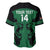 Custom Kenya Rugby Baseball Jersey 2024 Go Champions Simbas - Green - Wonder Print Shop