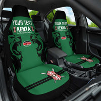 Custom Kenya Rugby Car Seat Cover 2024 Go Champions Simbas - Green - Wonder Print Shop