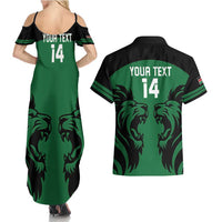 Custom Kenya Rugby Couples Matching Summer Maxi Dress and Hawaiian Shirt 2024 Go Champions Simbas - Green - Wonder Print Shop