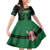 Custom Kenya Rugby Family Matching Mermaid Dress and Hawaiian Shirt 2024 Go Champions Simbas - Green - Wonder Print Shop