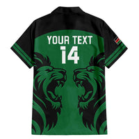 Custom Kenya Rugby Family Matching Mermaid Dress and Hawaiian Shirt 2024 Go Champions Simbas - Green - Wonder Print Shop