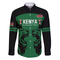 Custom Kenya Rugby Family Matching Puletasi and Hawaiian Shirt 2024 Go Champions Simbas - Green - Wonder Print Shop