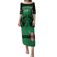 Custom Kenya Rugby Family Matching Puletasi and Hawaiian Shirt 2024 Go Champions Simbas - Green - Wonder Print Shop