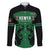 Custom Kenya Rugby Family Matching Tank Maxi Dress and Hawaiian Shirt 2024 Go Champions Simbas - Green - Wonder Print Shop