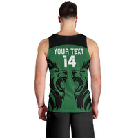 Custom Kenya Rugby Men Tank Top 2024 Go Champions Simbas - Green - Wonder Print Shop