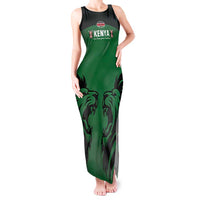 Custom Kenya Rugby Tank Maxi Dress 2024 Go Champions Simbas - Green - Wonder Print Shop