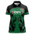 Custom Kenya Rugby Women Polo Shirt 2024 Go Champions Simbas - Green - Wonder Print Shop