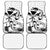Japan And Hawaii Car Mats Sakura Koi Fish Hawaiian Lei Kanaka - Wonder Print Shop